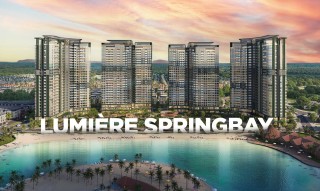 Trần thạch cao toà Z1 Lumiere SpringBay Masteri - Vinhomes Ocean Park 2